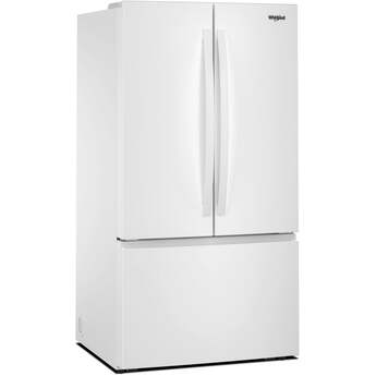 Whirlpool 36 Inch Freestanding French Door Bottom Mount Refrigerator with 31 cu. ft. Total Capacity, Adjustable Glass Shelves, Sabbath Mode, and Energy Star® Qualified: White — thumbnail 20