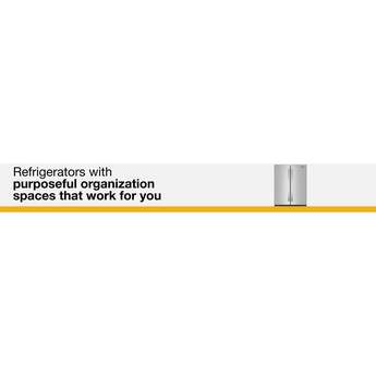 Whirlpool 36 Inch Freestanding French Door Bottom Mount Refrigerator with 31 cu. ft. Total Capacity, Adjustable Glass Shelves, Sabbath Mode, and Energy Star® Qualified: Fingerprint-Resistant Stainless Steel — thumbnail 11