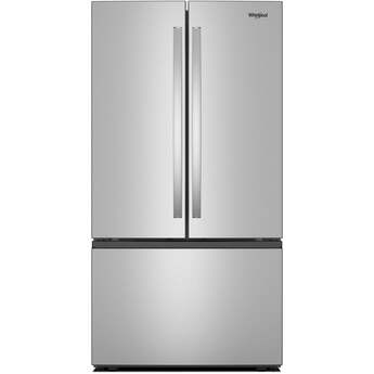 Whirlpool 36 Inch Freestanding French Door Bottom Mount Refrigerator with 31 cu. ft. Total Capacity, Adjustable Glass Shelves, Sabbath Mode, and Energy Star® Qualified: Fingerprint-Resistant Stainless Steel — thumbnail 41