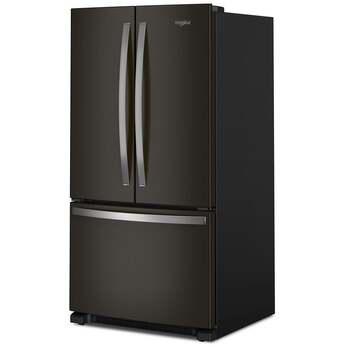 Whirlpool 36 Inch, 25.2 Cu. Ft., Full-Depth, French Door Bottom Mount Refrigerator: Fingerprint-Resistant Black Stainless Steel — thumbnail 19