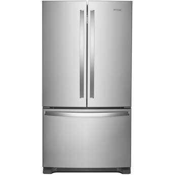 Whirlpool 36 Inch, 25.2 Cu. Ft., Full-Depth, French Door Bottom Mount Refrigerator: Fingerprint-Resistant Stainless Steel — thumbnail 17