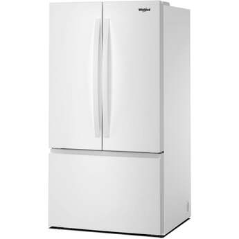 Whirlpool 36 Inch Freestanding French Door Bottom Mount Refrigerator with 31 cu. ft. Total Capacity, Interior Water Dispenser, Sabbath Mode, and Energy Star® Qualified: White — thumbnail 6