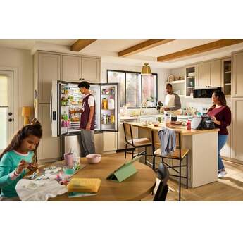Whirlpool 36 Inch Freestanding French Door Bottom Mount Refrigerator with 31 cu. ft. Total Capacity, Interior Water Dispenser, Sabbath Mode, and Energy Star® Qualified: Fingerprint-Resistant Stainless Steel — thumbnail 38