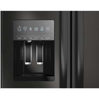 Whirlpool 36 Inch Freestanding French Door Refrigerator with 24.7 Cu. Ft. Capacity, 5 Glass Shelves, Gallon Door Bins, Deli Drawer, External Ice/Water Dispenser, Auto Icemaker, and ENERGY STAR®: Black — thumbnail 12