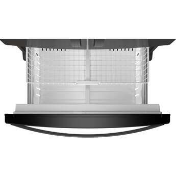 Whirlpool 36 Inch Freestanding French Door Refrigerator with 24.7 Cu. Ft. Capacity, 5 Glass Shelves, Gallon Door Bins, Deli Drawer, External Ice/Water Dispenser, Auto Icemaker, and ENERGY STAR®: Black — thumbnail 3
