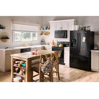 Whirlpool 36 Inch Freestanding French Door Refrigerator with 24.7 Cu. Ft. Capacity, 5 Glass Shelves, Gallon Door Bins, Deli Drawer, External Ice/Water Dispenser, Auto Icemaker, and ENERGY STAR®: Black — thumbnail 37