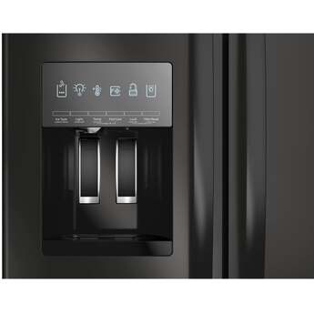 Whirlpool 36 Inch Freestanding French Door Refrigerator with 24.7 Cu. Ft. Capacity, 5 Glass Shelves, Gallon Door Bins, Deli Drawer, External Ice/Water Dispenser, Auto Icemaker, and ENERGY STAR®: Black — thumbnail 44