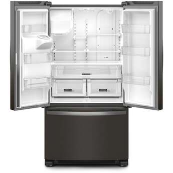 Whirlpool 36 Inch Freestanding French Door Refrigerator with 24.7 Cu. Ft. Capacity, 5 Glass Shelves, Gallon Door Bins, Deli Drawer, External Ice/Water Dispenser, Auto Icemaker, and ENERGY STAR®: Fingerprint-Resistant Black Stainless Steel — thumbnail 42