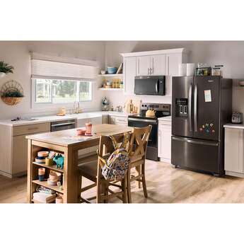 Whirlpool 36 Inch Freestanding French Door Refrigerator with 24.7 Cu. Ft. Capacity, 5 Glass Shelves, Gallon Door Bins, Deli Drawer, External Ice/Water Dispenser, Auto Icemaker, and ENERGY STAR®: Fingerprint-Resistant Black Stainless Steel — thumbnail 47