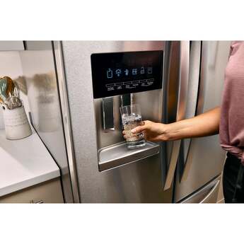 Whirlpool 36 Inch Freestanding French Door Refrigerator with 24.7 Cu. Ft. Capacity, 5 Glass Shelves, Gallon Door Bins, Deli Drawer, External Ice/Water Dispenser, Auto Icemaker, and ENERGY STAR®: White — thumbnail 35