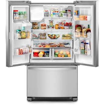 Whirlpool 36 Inch Freestanding French Door Refrigerator with 24.7 Cu. Ft. Capacity, 5 Glass Shelves, Gallon Door Bins, Deli Drawer, External Ice/Water Dispenser, Auto Icemaker, and ENERGY STAR : Fingerprint-Resistant Stainless Steel — thumbnail 19