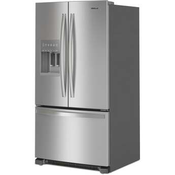 Whirlpool 36 Inch Freestanding French Door Refrigerator with 24.7 Cu. Ft. Capacity, 5 Glass Shelves, Gallon Door Bins, Deli Drawer, External Ice/Water Dispenser, Auto Icemaker, and ENERGY STAR : Fingerprint-Resistant Stainless Steel — thumbnail 44