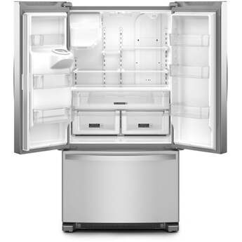Whirlpool 36 Inch Freestanding French Door Refrigerator with 24.7 Cu. Ft. Capacity, 5 Glass Shelves, Gallon Door Bins, Deli Drawer, External Ice/Water Dispenser, Auto Icemaker, and ENERGY STAR : Fingerprint-Resistant Stainless Steel — thumbnail 47