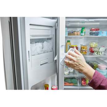 Whirlpool French Door Refrigerator With : Fingerprint-Resistant Black Stainless Steel — thumbnail 3