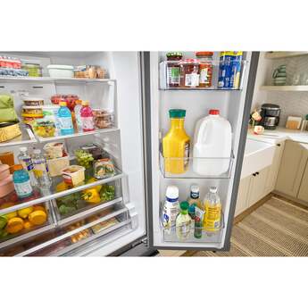 Whirlpool French Door Refrigerator With : Fingerprint-Resistant Black Stainless Steel — thumbnail 6
