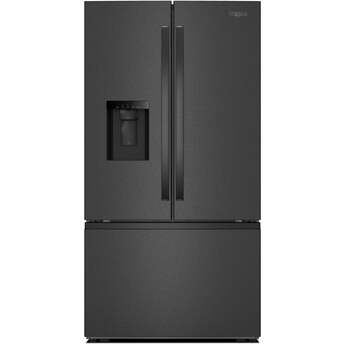 Whirlpool French Door Refrigerator With : Fingerprint-Resistant Black Stainless Steel — thumbnail 9
