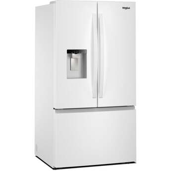 Whirlpool WRFF3736SW 36 Inch Freestanding French Door Refrigerator White — thumbnail 4