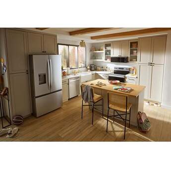 Whirlpool WRFF3736SZ 36 Inch Freestanding French Door Refrigerator Fingerprint-resistant Stainless Finish — thumbnail 3