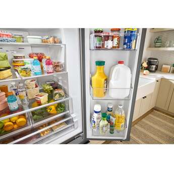 Whirlpool WRFF3736SZ 36 Inch Freestanding French Door Refrigerator Fingerprint-resistant Stainless Finish — thumbnail 9