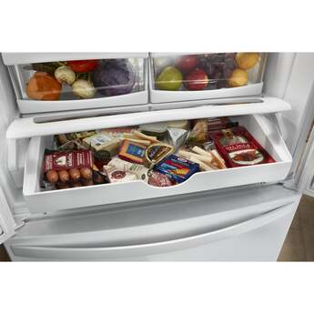 Whirlpool WRFF5333PB 33 Inch Black French Door Refrigerator — thumbnail 10