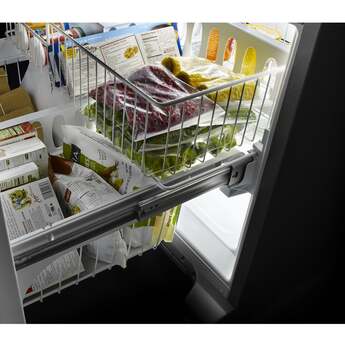 Whirlpool WRFF5333PB 33 Inch Black French Door Refrigerator — thumbnail 16