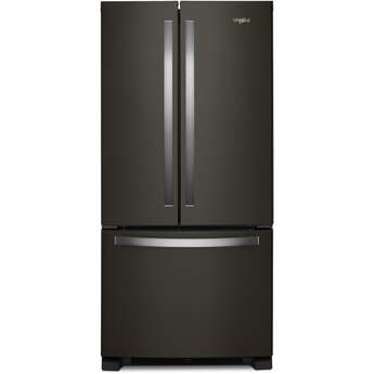 Whirlpool WRFF5333PV 33 Inch Black Stainless Steel French Door Refrigerator — thumbnail 16