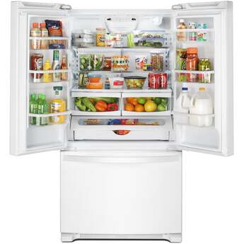 Whirlpool WRFF5333PW 33 Inch White French Door Refrigerator — thumbnail 12