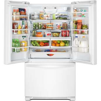 Whirlpool WRFF5333PW 33 Inch White French Door Refrigerator — thumbnail 18