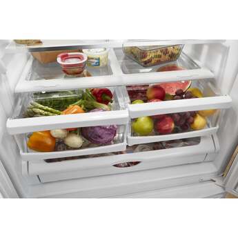 Whirlpool WRFF5333PW 33 Inch White French Door Refrigerator — thumbnail 5