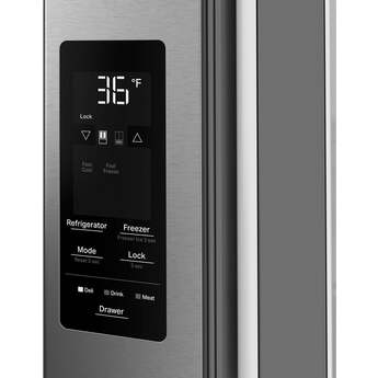 Whirlpool 36" French Door Refrigerator: Fingerprint-Resistant Stainless Steel — thumbnail 3