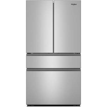 Whirlpool 36" French Door Refrigerator: Fingerprint-Resistant Stainless Steel — thumbnail 6