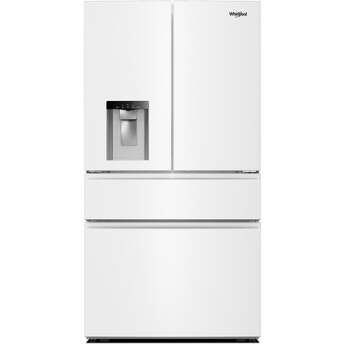 Whirlpool 36" French Door - 4 Door Refrigerator: White — thumbnail 16
