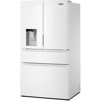 Whirlpool 36" French Door - 4 Door Refrigerator: White — thumbnail 3