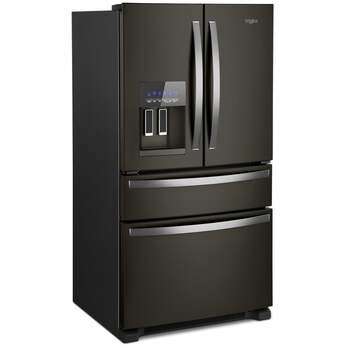 Whirlpool 36 Inch, 25.2 Cu. Ft., Full-Depth, French Door Bottom Mount Refrigerator With Ice And Water Dispenser: Fingerprint-Resistant Black Stainless Steel — thumbnail 40