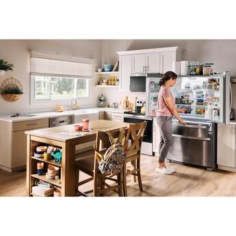 Whirlpool 36 Inch, 25.2 Cu. Ft., Full-Depth, French Door Bottom Mount Refrigerator With Ice And Water Dispenser: White — thumbnail 33