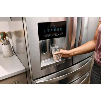Whirlpool 36 Inch, 25.2 Cu. Ft., Full-Depth, French Door Bottom Mount Refrigerator With Ice And Water Dispenser: White — thumbnail 38