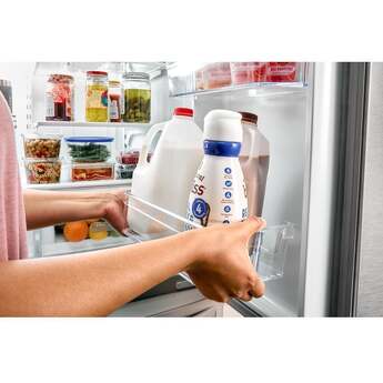Whirlpool 36 Inch, 25.2 Cu. Ft., Full-Depth, French Door Bottom Mount Refrigerator With Ice And Water Dispenser: White — thumbnail 43