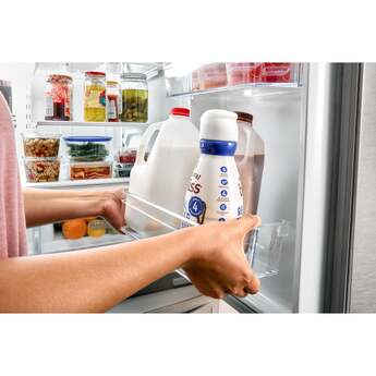 Whirlpool 36 Inch, 25.2 Cu. Ft., Full-Depth, French Door Bottom Mount Refrigerator With Ice And Water Dispenser: White — thumbnail 45