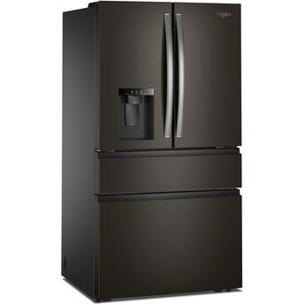 Whirlpool 36" French Door Refrigerator: Fingerprint-Resistant Black Stainless Steel — thumbnail 14