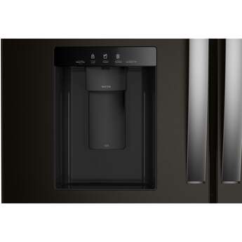 Whirlpool 36" French Door Refrigerator: Fingerprint-Resistant Black Stainless Steel — thumbnail 7