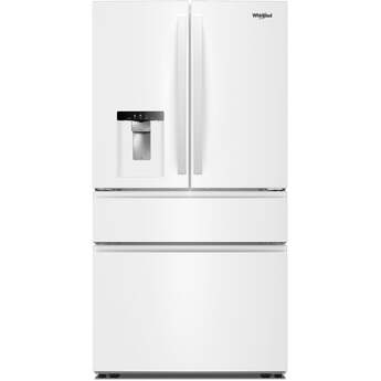 Whirlpool  36" French Door Refrigerator: White