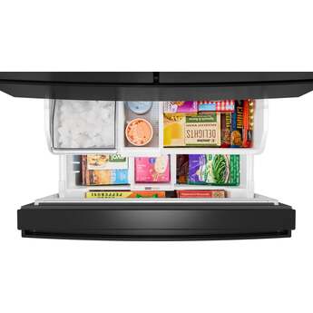 Whirlpool WRMF3736SV 29 Cu. Ft. Family-Sized Capacity French Door Refrigerator Fingerprint Resistant Black Stainless Steel — thumbnail 13