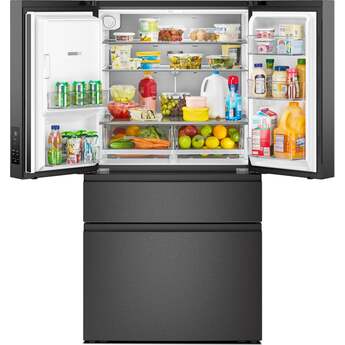 Whirlpool WRMF3736SV 29 Cu. Ft. Family-Sized Capacity French Door Refrigerator Fingerprint Resistant Black Stainless Steel — thumbnail 5