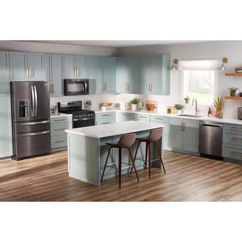 Whirlpool WRMF7736PV 36 Inch Freestanding 4-Door French Door Refrigerator Black Stainless Finish — thumbnail 11