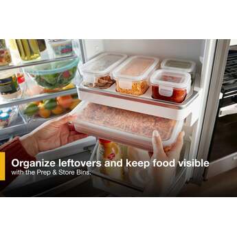 Whirlpool WRMF7736PV 36 Inch Freestanding 4-Door French Door Refrigerator Black Stainless Finish — thumbnail 17