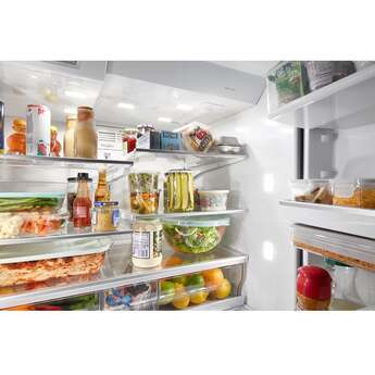 Whirlpool WRMF7736PV 36 Inch Freestanding 4-Door French Door Refrigerator Black Stainless Finish — thumbnail 24