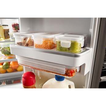 Whirlpool WRMF7736PV 36 Inch Freestanding 4-Door French Door Refrigerator Black Stainless Finish — thumbnail 33