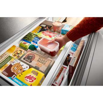 Whirlpool WRMF7736PV 36 Inch Freestanding 4-Door French Door Refrigerator Black Stainless Finish — thumbnail 40