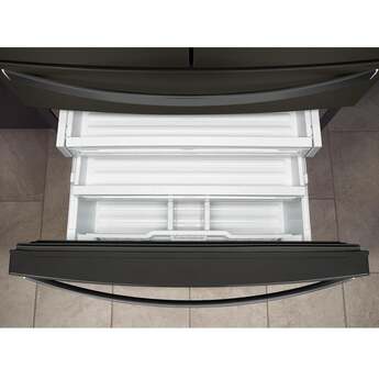 Whirlpool WRMF7736PV 36 Inch Freestanding 4-Door French Door Refrigerator Black Stainless Finish — thumbnail 42