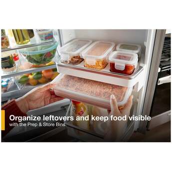 Whirlpool 36-inch 26 Cu. Ft. 4 Door Refrigerator : Fingerprint-Resistant Stainless Steel — thumbnail 13